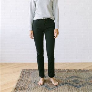 Tradlands transit chinos in black